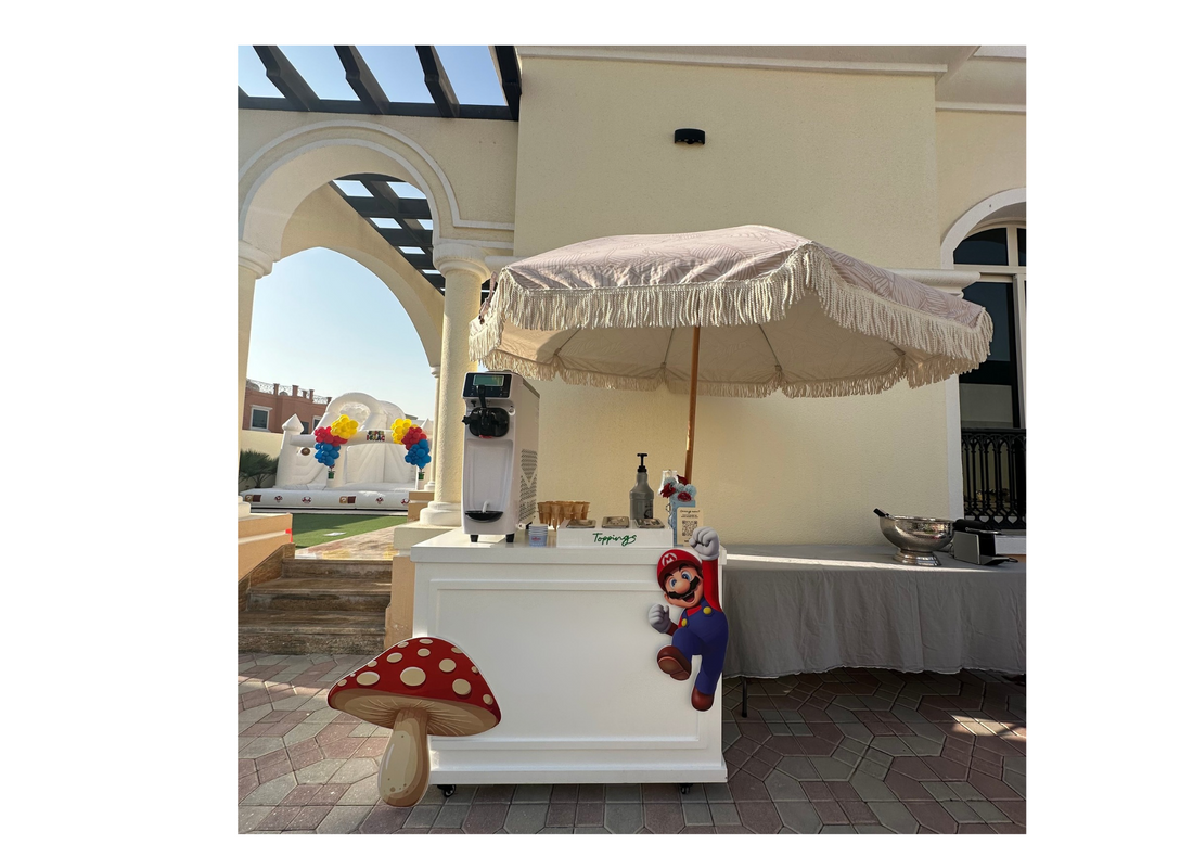 Ice Cream and Popcorn Cart in Dubai for Kids’ Birthday Parties