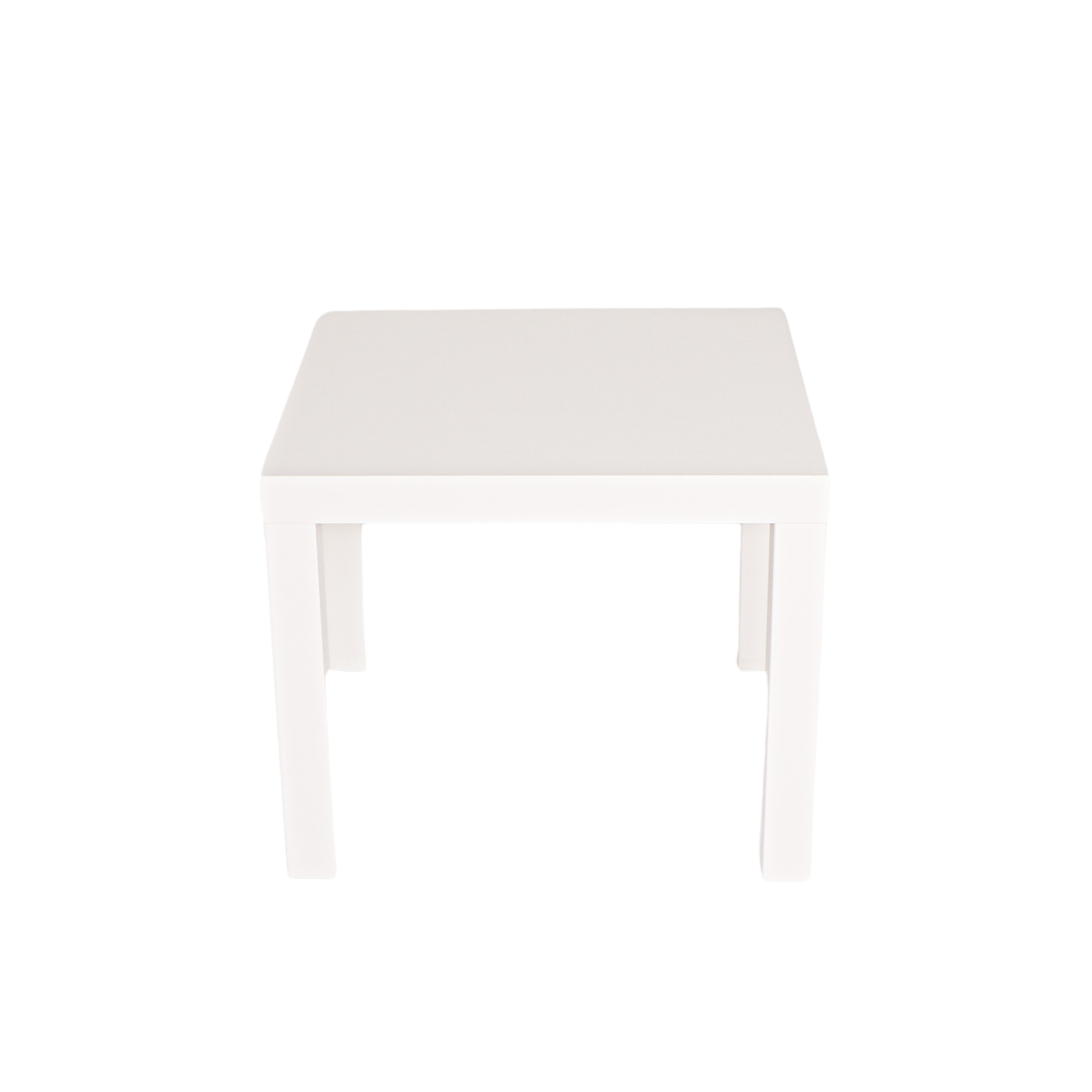 White Square Table