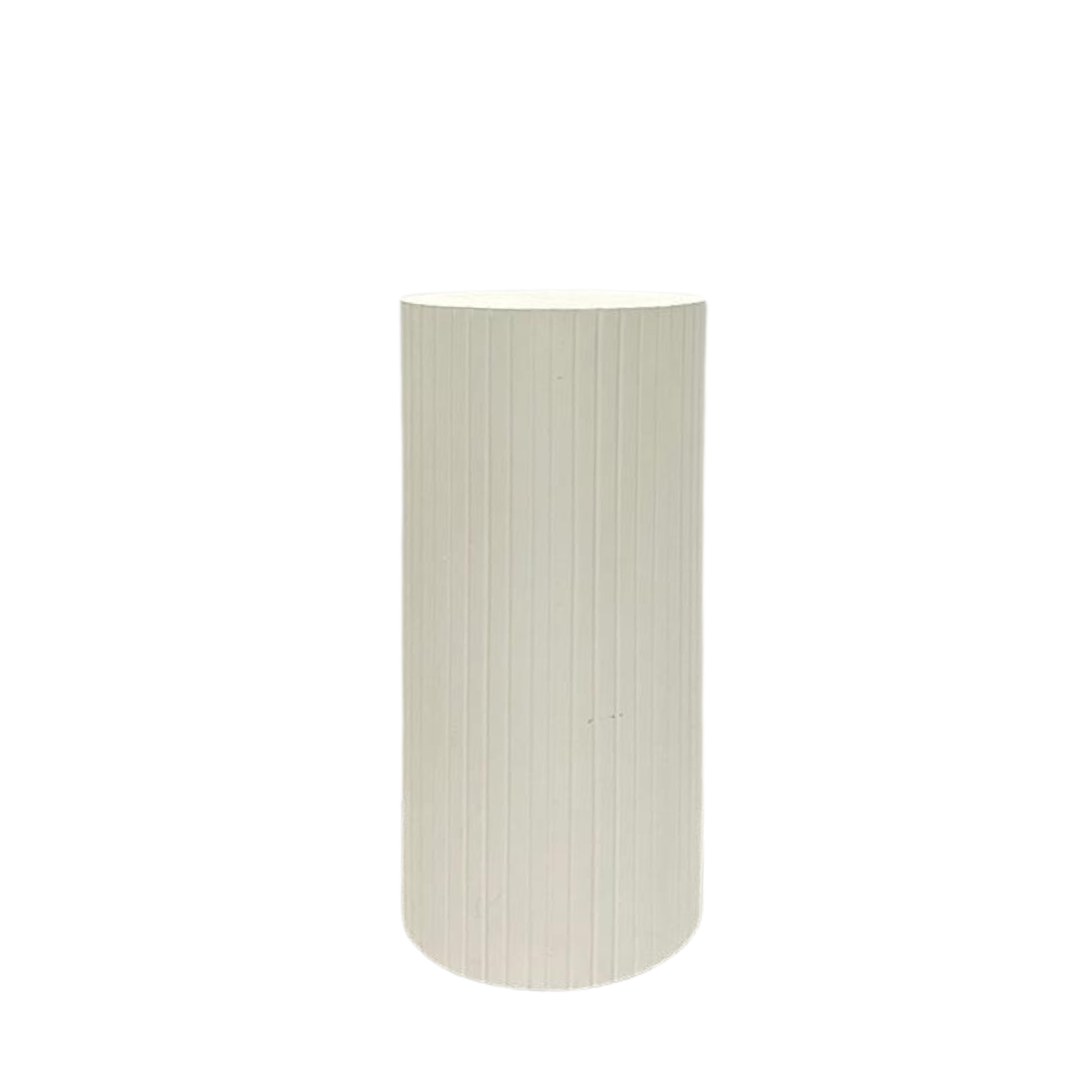 Fluted Round Cake Table