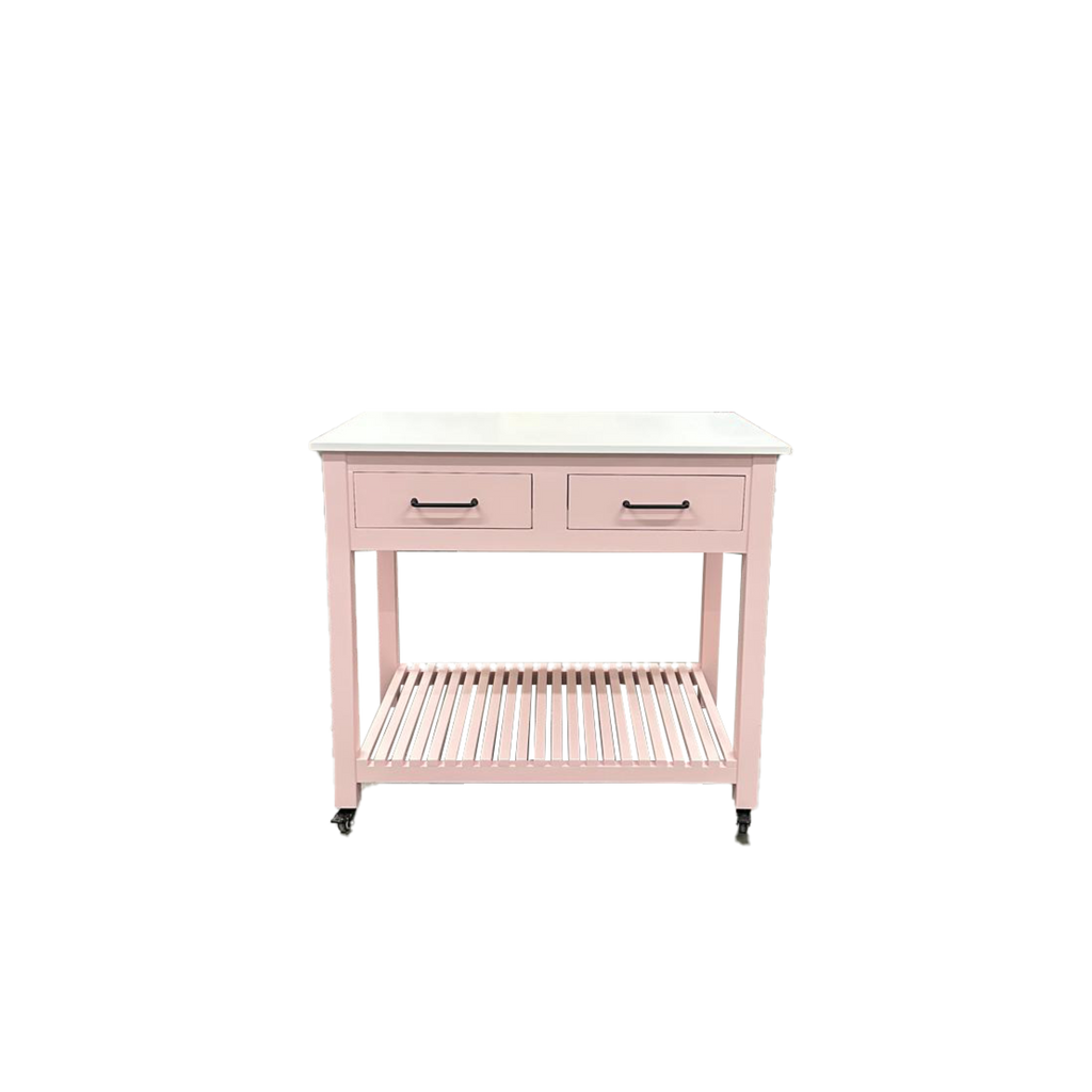 Pink Drawer Table