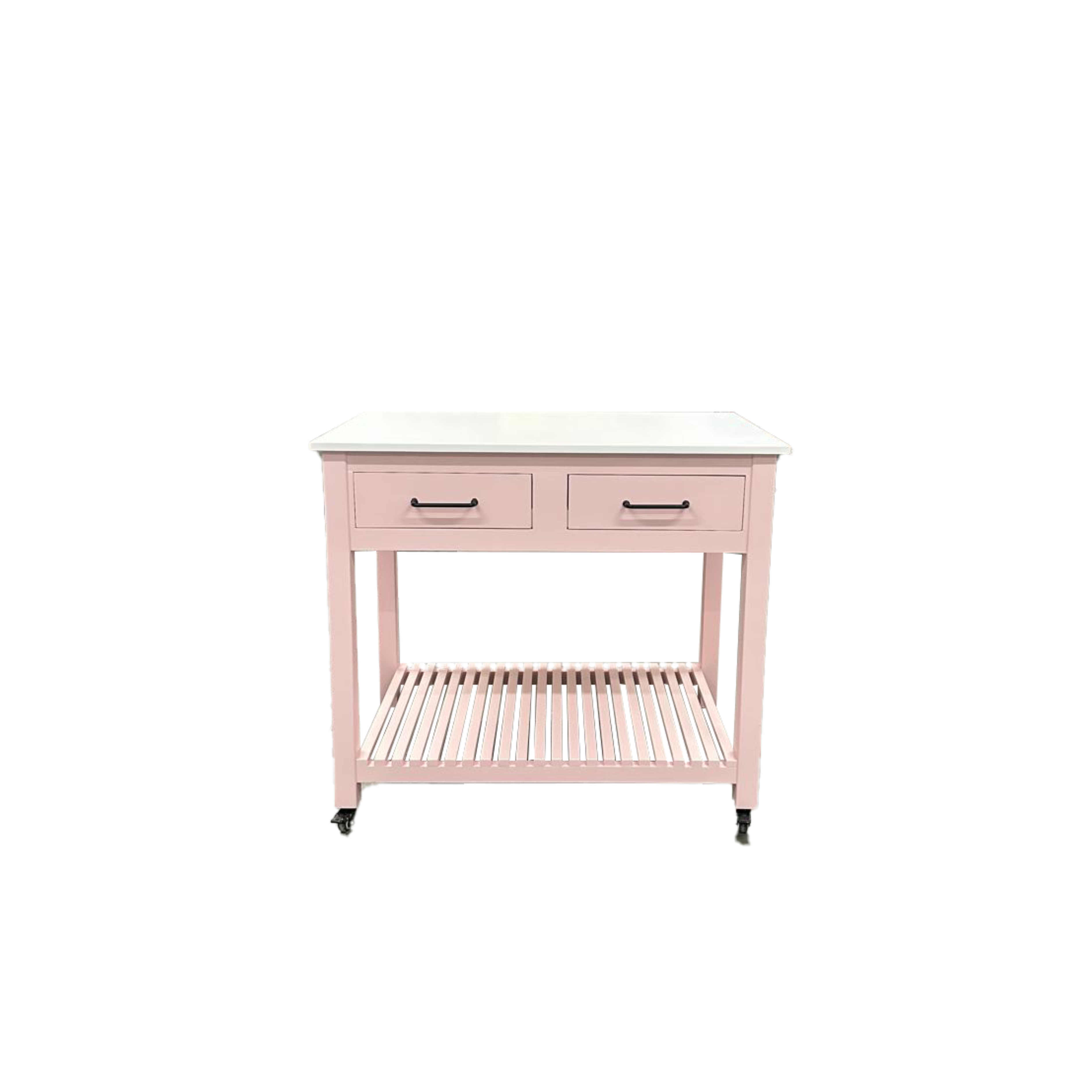 Pink Drawer Table