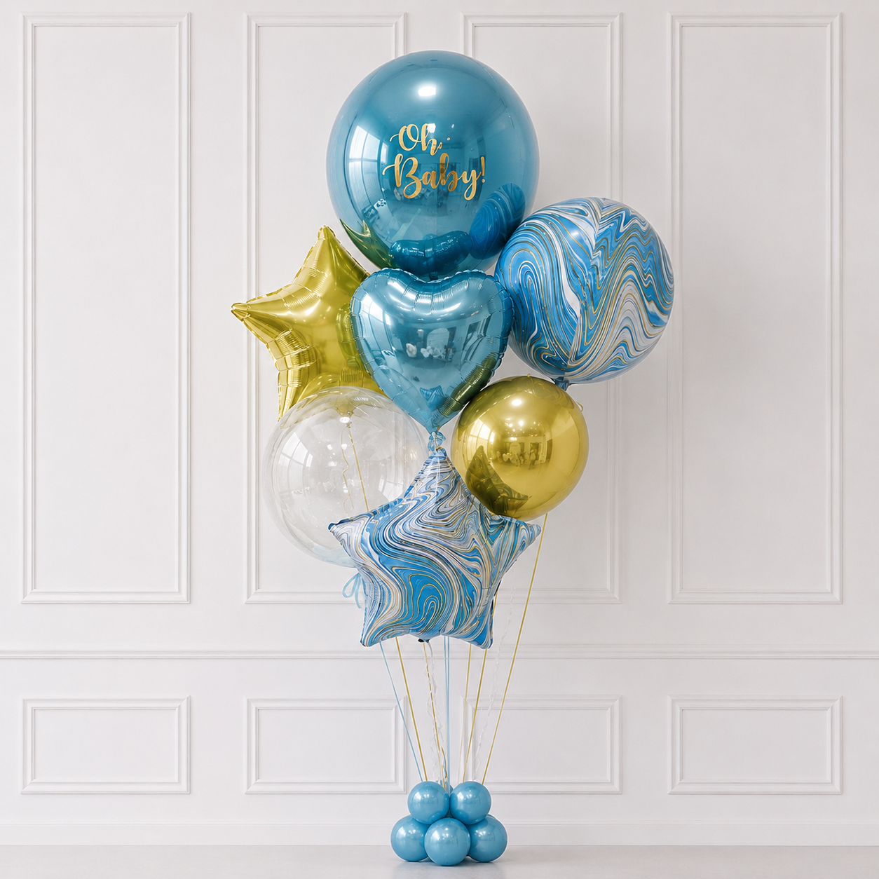 Baby Shower Bliss (Blue)
