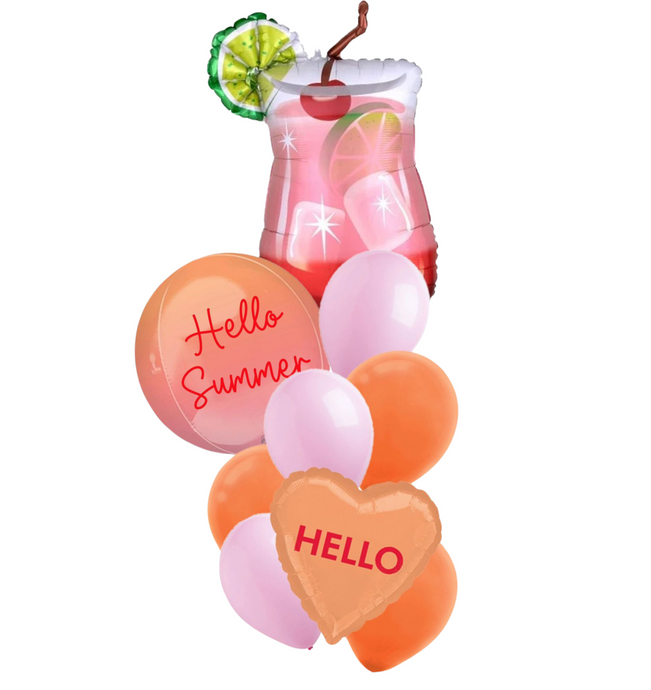 Hello summer balloon bouquet