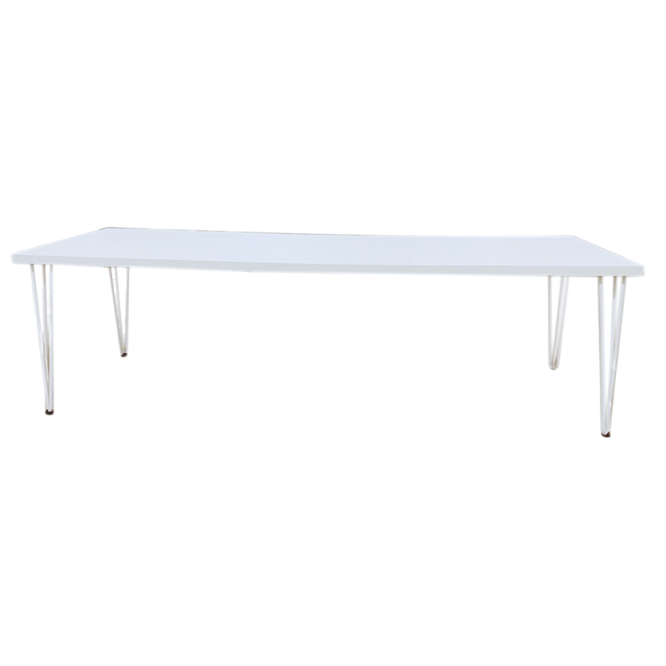 White Pin Table