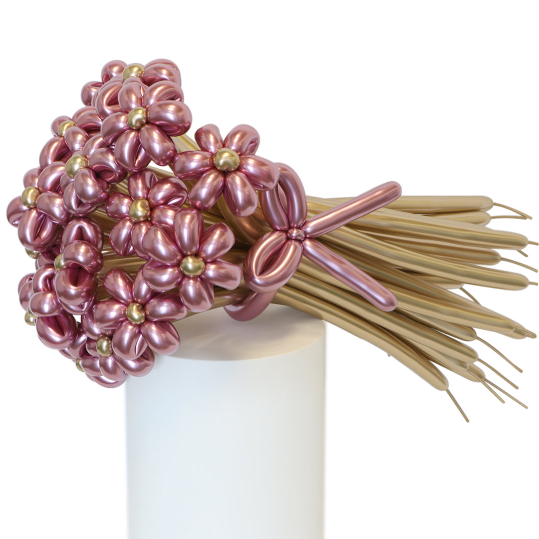 Balloon Flower Bouquet Pink